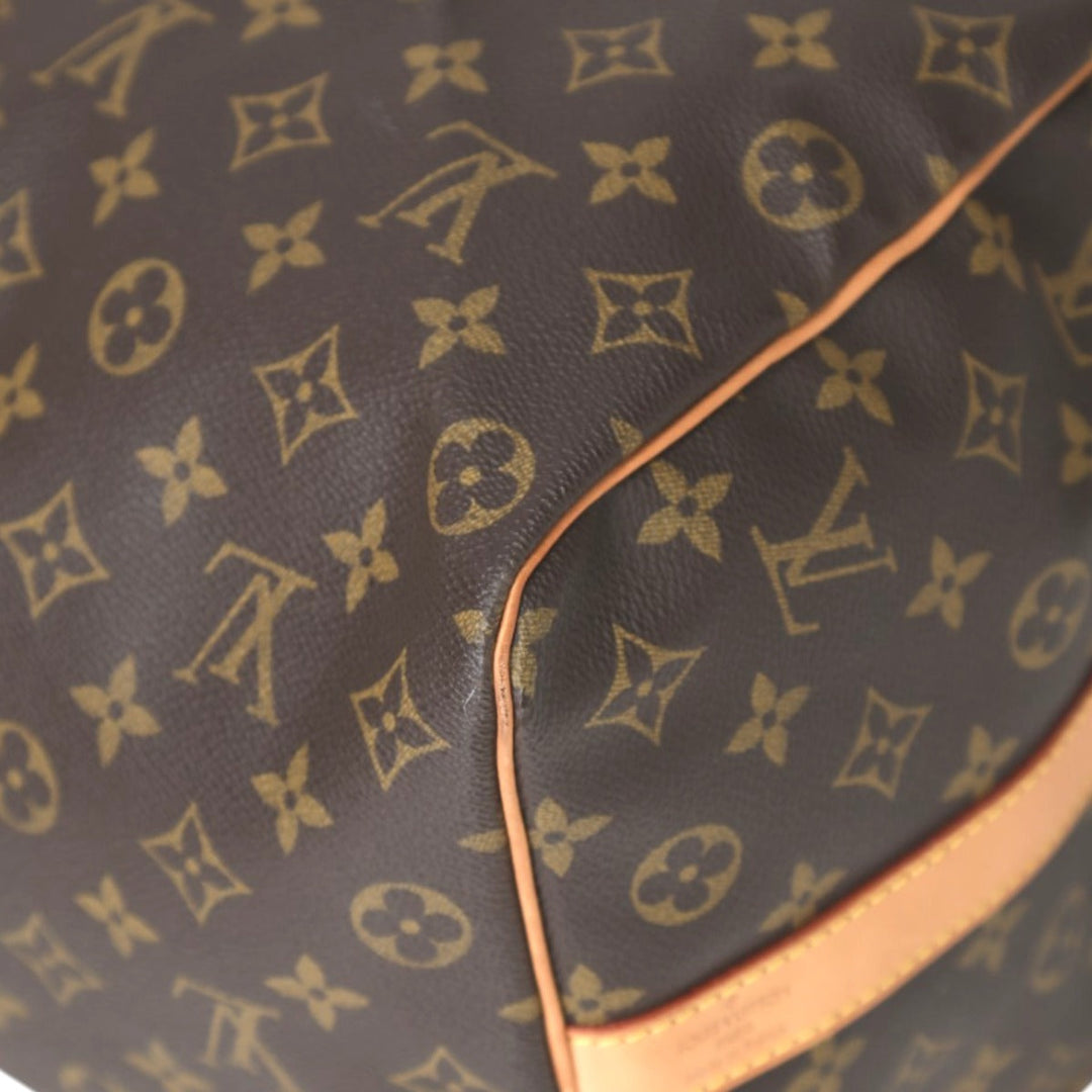 LOUIS VUITTON Boston Duffel bag M41416 Monogram canvas Brown Travel bag Monogram Keepall �Ebandouliere 50 Women(Unisex) Used Authentic
