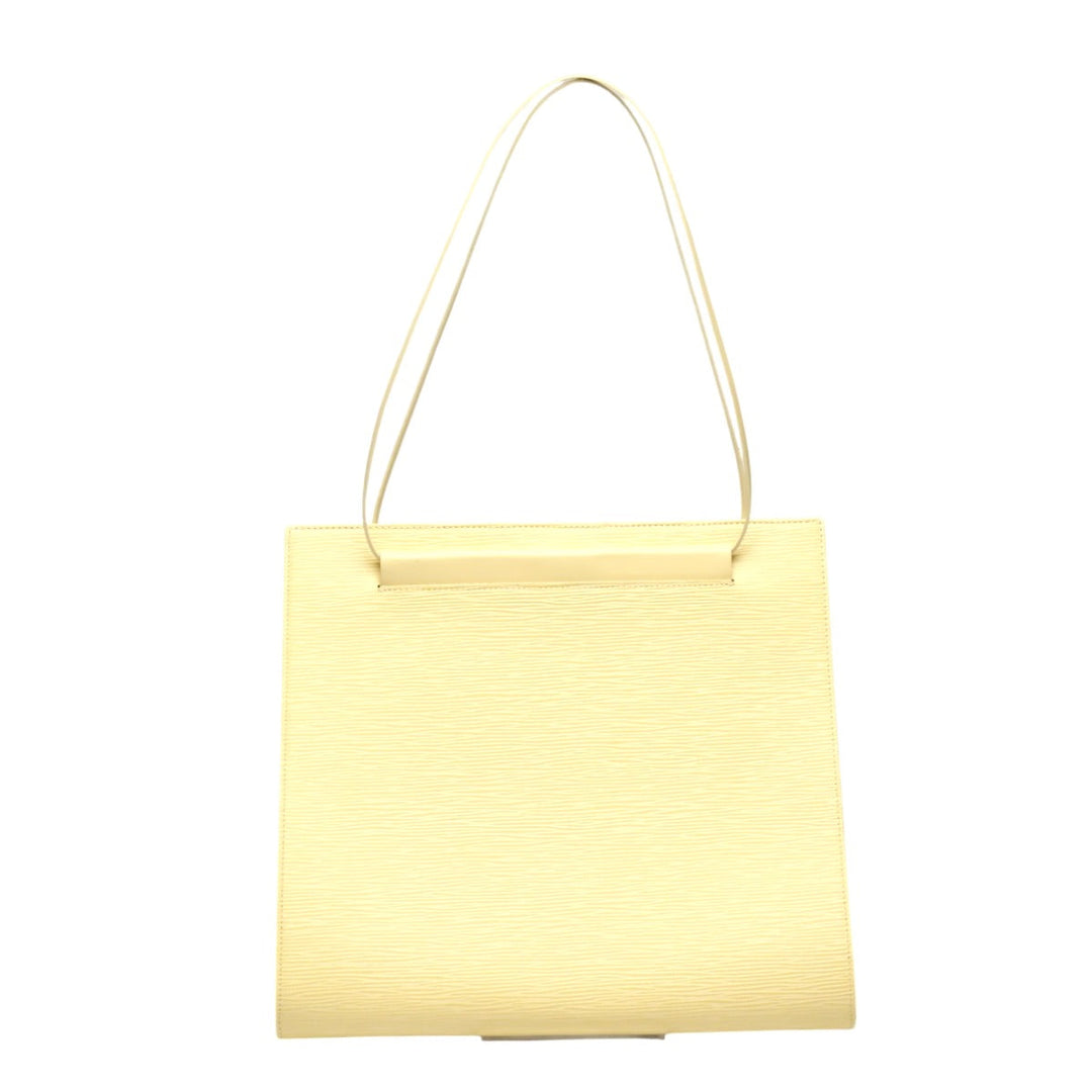 LOUIS VUITTON Shoulder Bag M5246A Epi Leather yellow Shoulder Bag Shoulder Bag Epi Saint Tropez Women Used Authentic