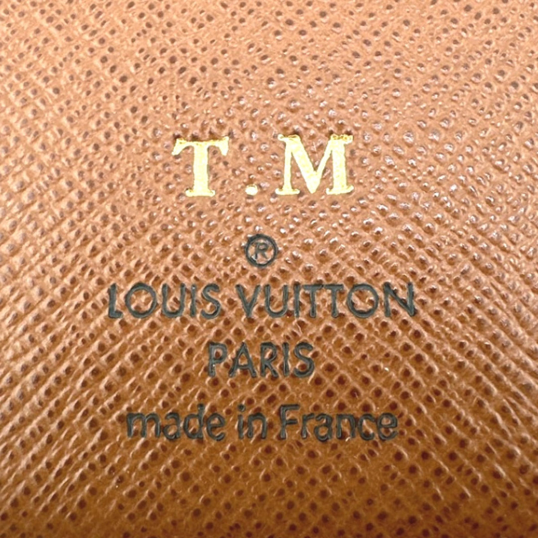 LOUIS VUITTON Bifold Wallet M60026 Monogram canvas Brown Bifold Wallet Monogram Portefeuille Florin unisex(Unisex) Used Authentic