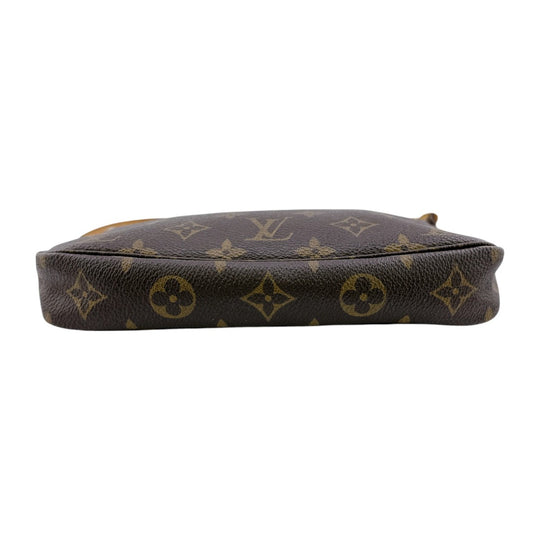 LOUIS VUITTON Pouch M51980 Monogram canvas Brown Accessory pouch Monogram Pochette Accessoires Women Used Authentic