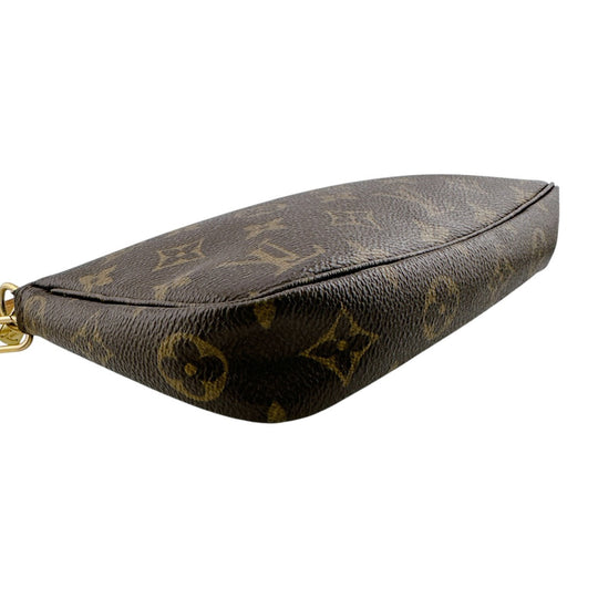 LOUIS VUITTON Pouch M51980 Monogram canvas Brown Accessory pouch Monogram Pochette Accessoires Women Used Authentic