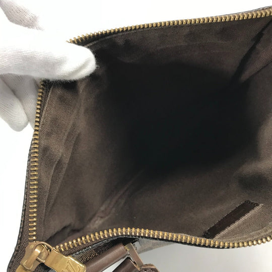 LOUIS VUITTON Shoulder Bag N51111 Damier canvas Brown Damier Pochette Bosphore Women Used Authentic