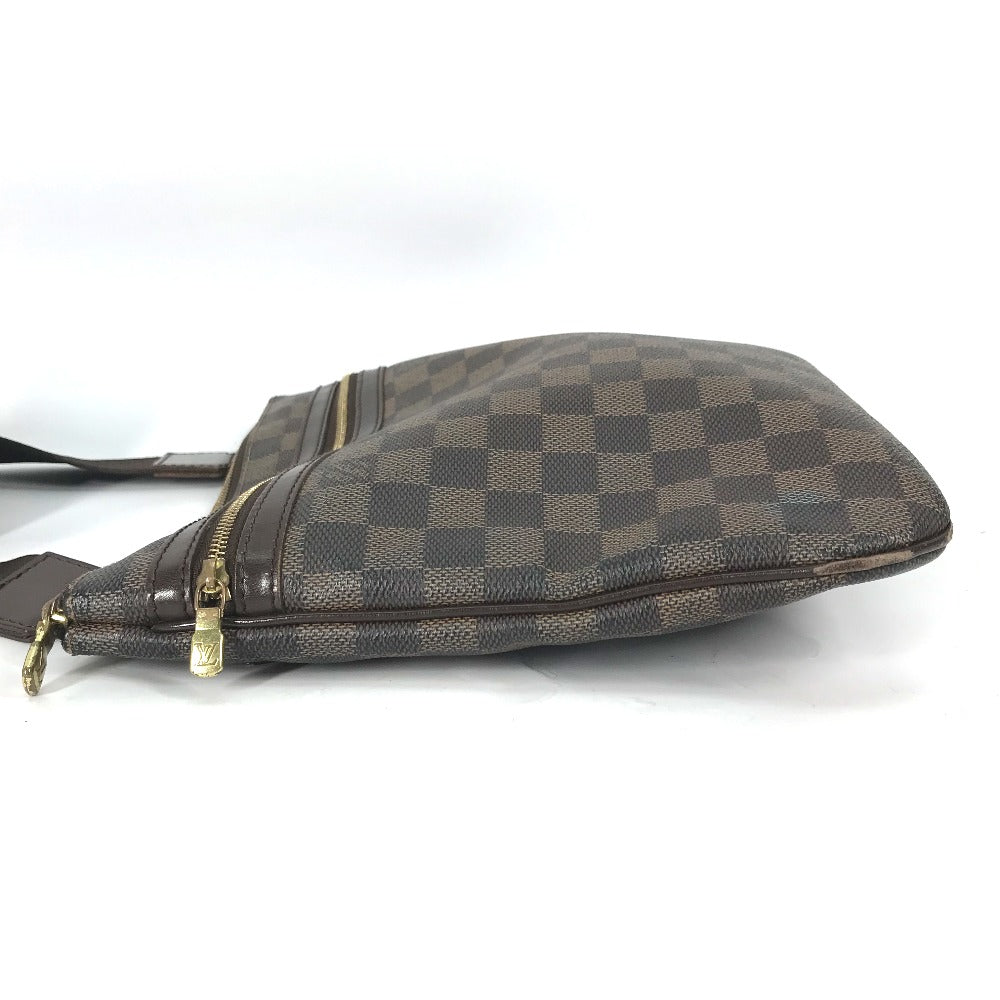 LOUIS VUITTON Shoulder Bag N51111 Damier canvas Brown Damier Pochette Bosphore Women Used Authentic