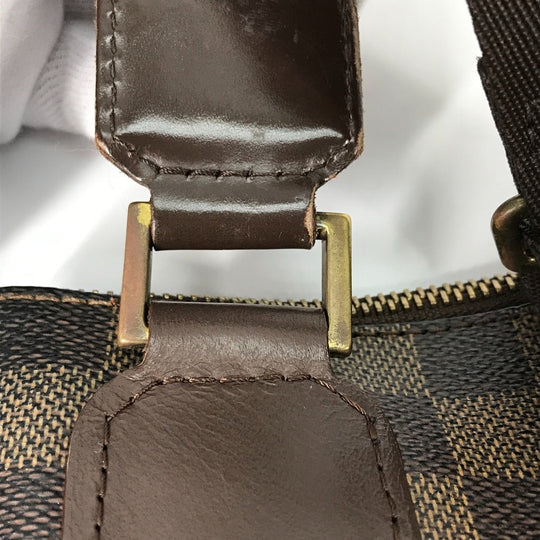 LOUIS VUITTON Shoulder Bag N51111 Damier canvas Brown Damier Pochette Bosphore Women Used Authentic