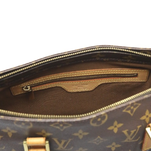 LOUIS VUITTON Tote Bag M51148 Monogram canvas Brown Cava Piano Shoulder Bag Monogram Women Used Authentic