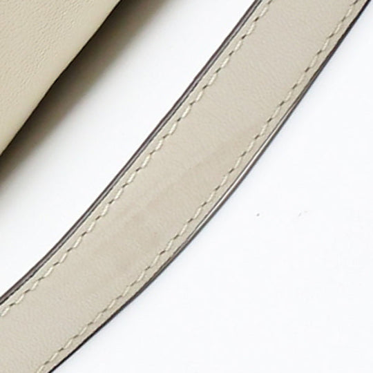 MICHAEL KORS Handbag Calfskin white 2WAY Shoulder Bag leather Women Used Authentic