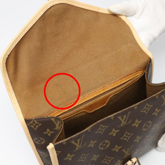 LOUIS VUITTON Handbag M51122 Monogram canvas Brown Monogram Bel Air Women Used Authentic