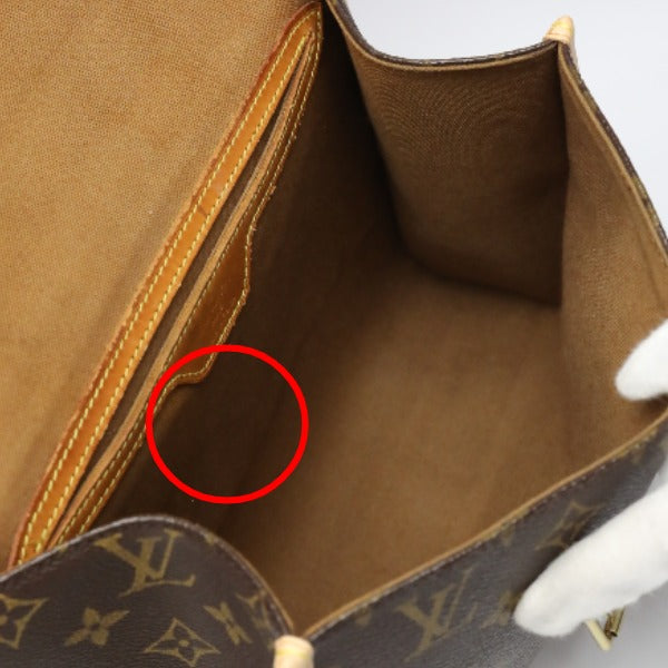LOUIS VUITTON Handbag M51122 Monogram canvas Brown Monogram Bel Air Women Used Authentic