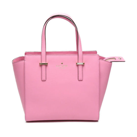 Kate Spade Handbag leather pink Unused item With Shoulder strap 2WAY Women Used Authentic