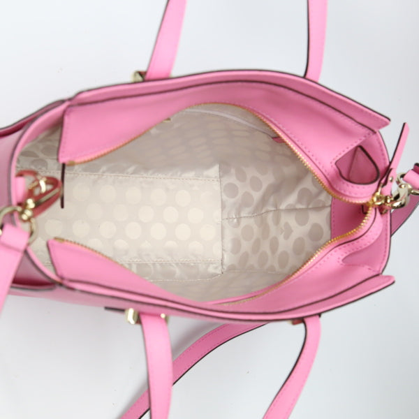 Kate Spade Handbag leather pink Unused item With Shoulder strap 2WAY Women Used Authentic