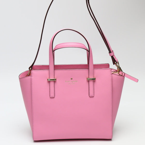 Kate Spade Handbag leather pink Unused item With Shoulder strap 2WAY Women Used Authentic