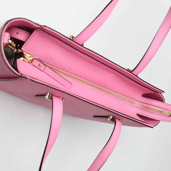 Kate Spade Handbag leather pink Unused item With Shoulder strap 2WAY Women Used Authentic