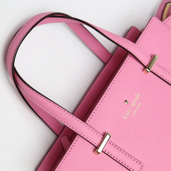 Kate Spade Handbag leather pink Unused item With Shoulder strap 2WAY Women Used Authentic