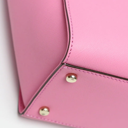 Kate Spade Handbag leather pink Unused item With Shoulder strap 2WAY Women Used Authentic