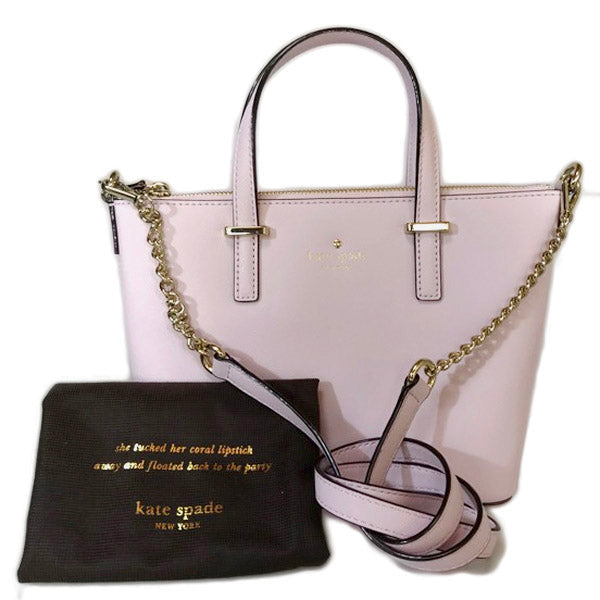 Kate Spade Shoulder Bag leather pink Unused item With Shoulder strap 2WAY Women Used Authentic