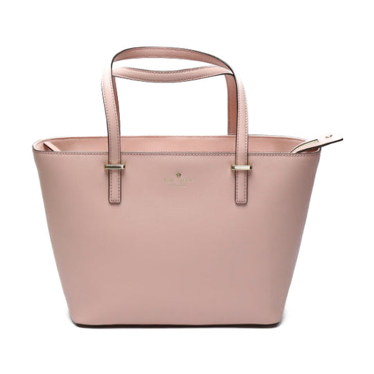 Kate Spade Tote Bag leather salmon pink Display unused item Handbag Women Used Authentic