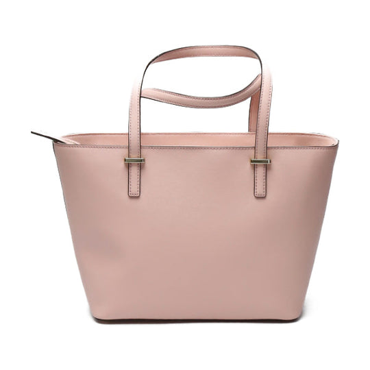 Kate Spade Tote Bag leather salmon pink Display unused item Handbag Women Used Authentic