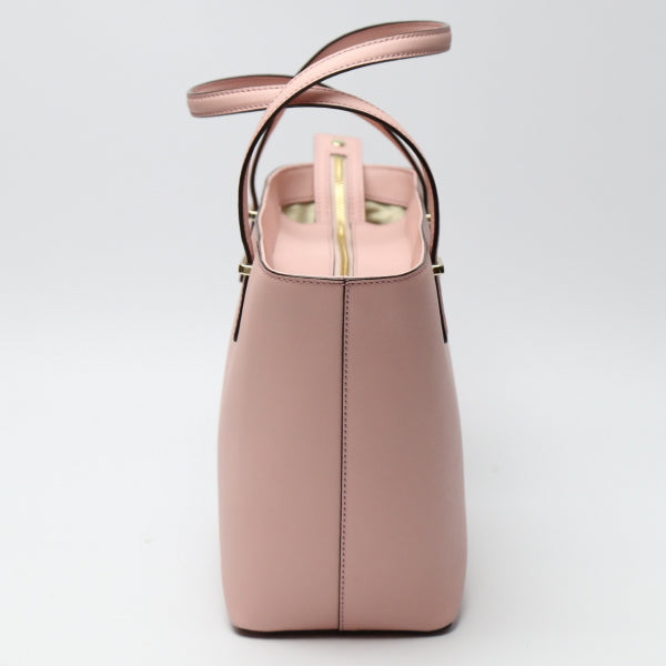 Kate Spade Tote Bag leather salmon pink Display unused item Handbag Women Used Authentic