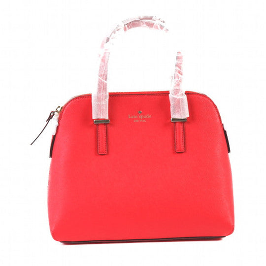 Kate Spade Handbag Safiano leather Red With Shoulder strap 2WAY