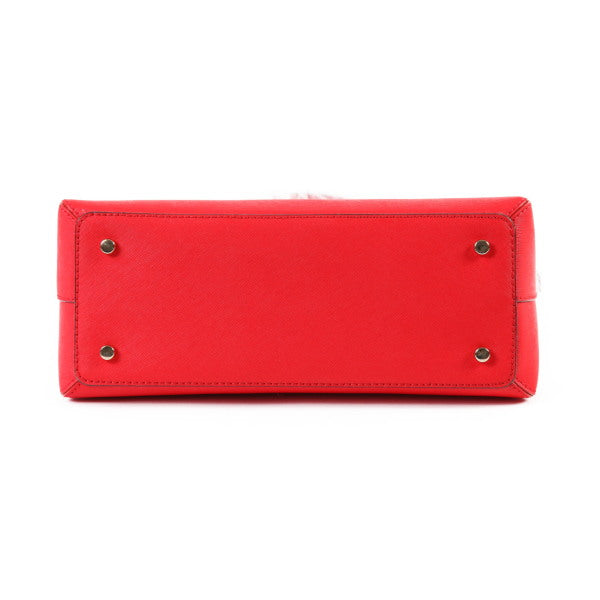 Kate Spade Handbag Safiano leather Red With Shoulder strap 2WAY