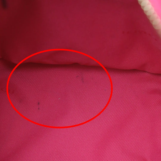 COACH Shoulder Bag leather pink Diagonal crossing Calfskin Women Used Authentic