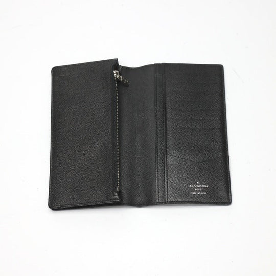 LOUIS VUITTON Long Wallet Purse N63116 Damier canvas Damier Graphite Damier Graphite Portefeuille Columbus mens Used Authentic