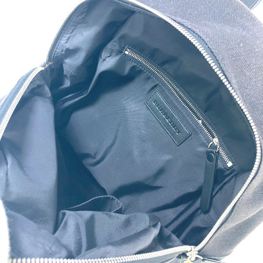 BURBERRY Backpack 3958527 Canvas / leather beige Backpack Mega Check Pattern mens Used Authentic