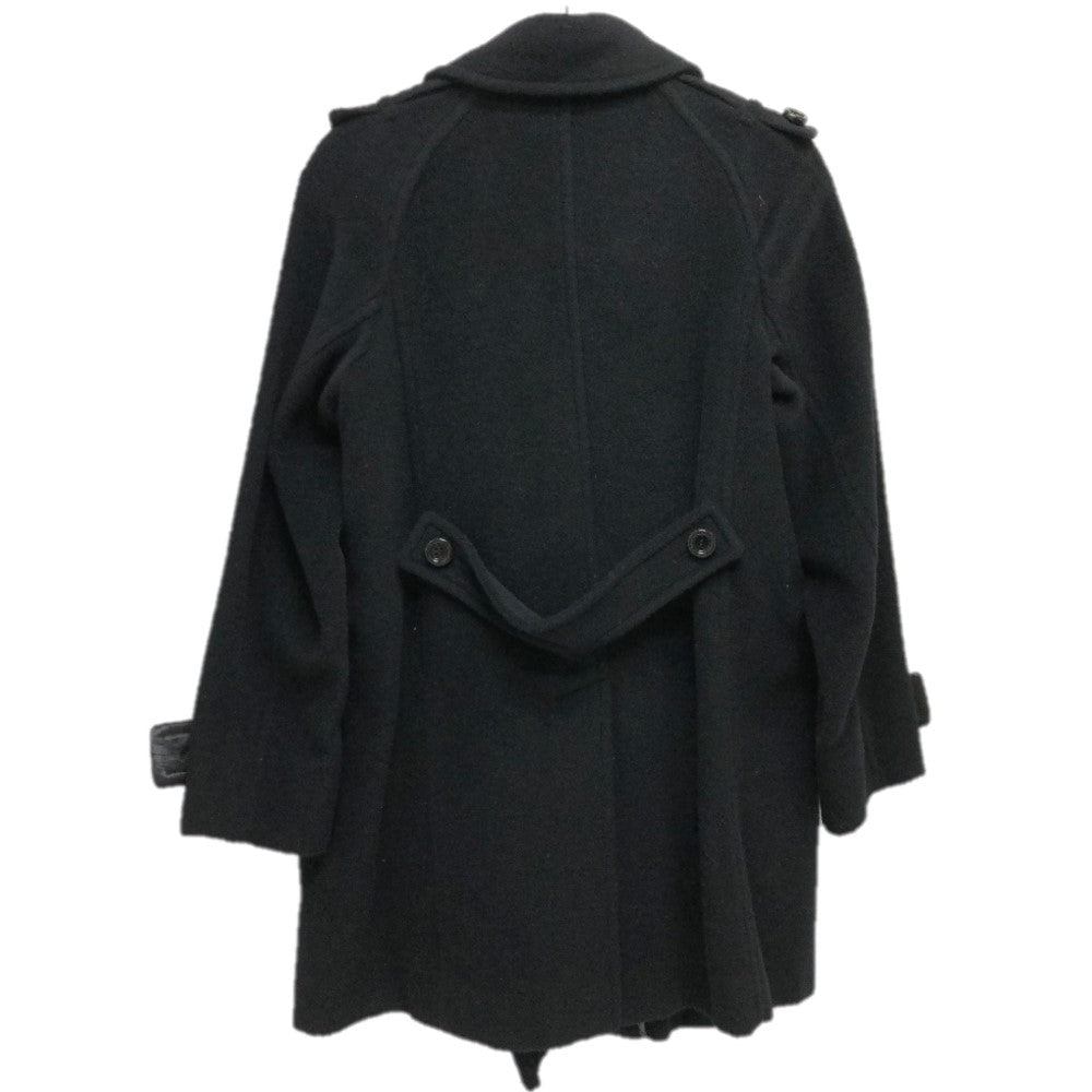 BURBERRY trench coat cotton black London Women Used Authentic