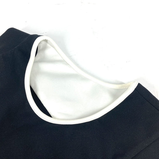BURBERRY Tank top 8018926 polyamide black Logo Tops Women S Used Authentic