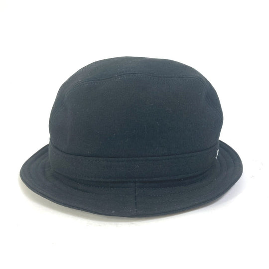 BURBERRY hat 8026928 cotton black hat hat logo Women M Used Authentic