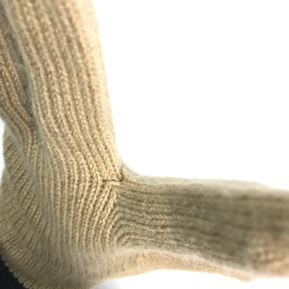 BURBERRY gloves wool beige By color logo Women Used Authentic