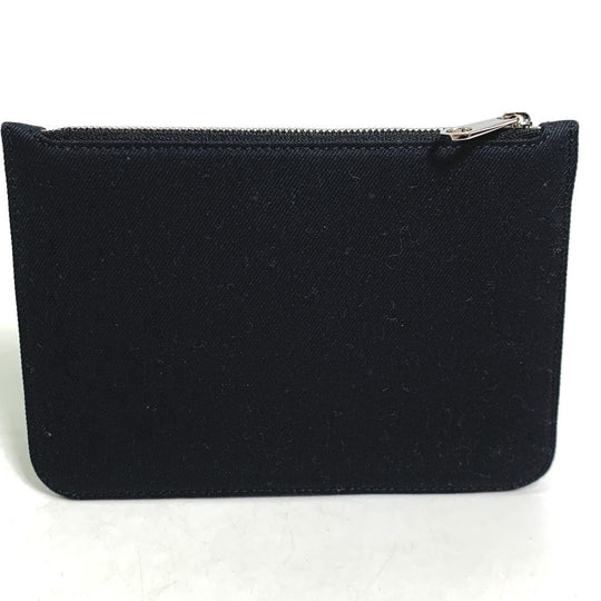 BURBERRY Pouch canvas black Makeup pouch Cosmetics Pouch LOVE Women Used Authentic