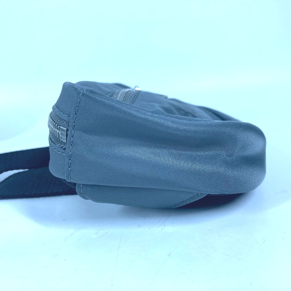 BURBERRY Sling bag 8052888 Nylon gray cross logo mens Used Authentic