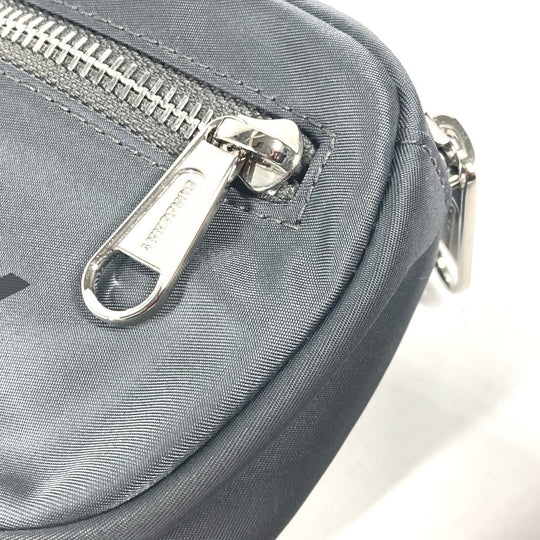 BURBERRY Sling bag 8052888 Nylon gray cross logo mens Used Authentic