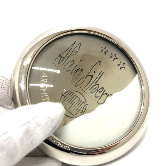 Alain Silberstein Other miscellaneous goods Stainless Steel Silver Paperweight logo mens(Unisex) Used Authentic