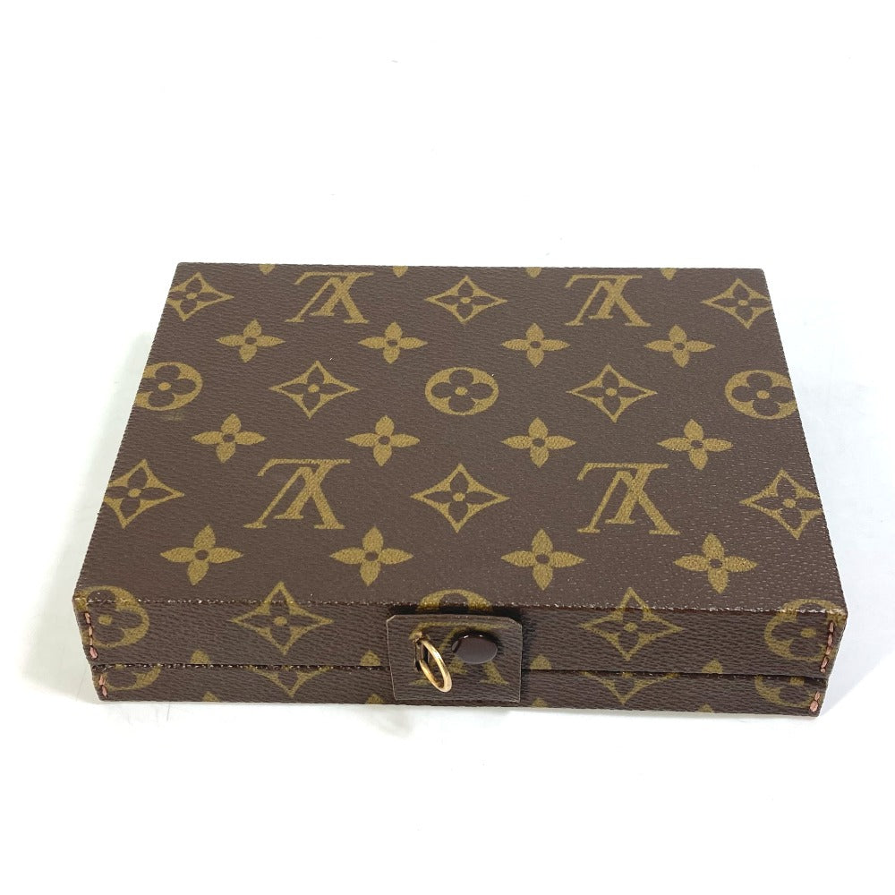 LOUIS VUITTON Accessory case Monogram canvas Brown vintage Bowat Bijou Women Used Authentic