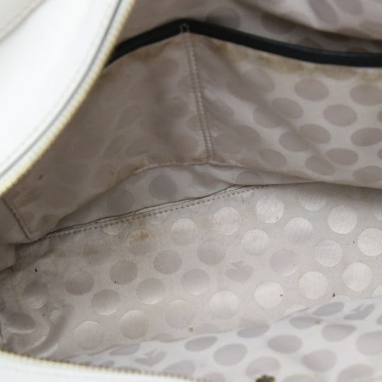 Kate Spade Tote Bag leather Black x cream kate spade Women Used Authentic