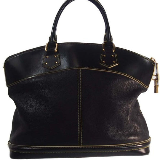 LOUIS VUITTON Handbag M91887 leather Noir LockitPM Suhari Tote Bag Women(Unisex) Used Authentic