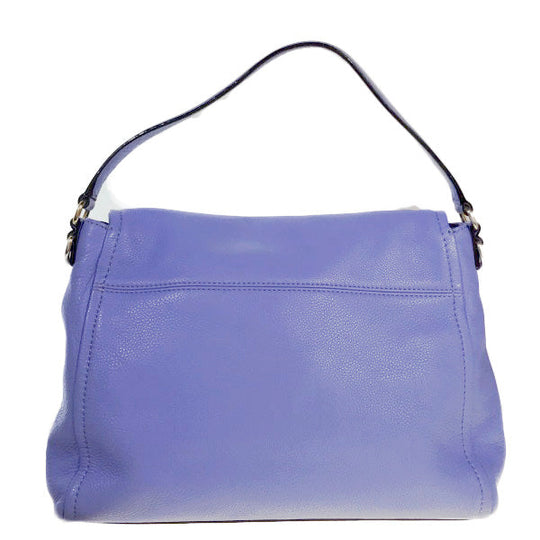 Kate Spade Shoulder Bag Calfskin, Leather blue Handbag 2WAY Women Used Authentic