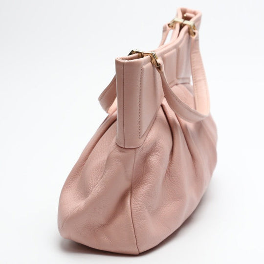 Kate Spade Handbag leather salmon pink Calfskin No strap Women Used Authentic