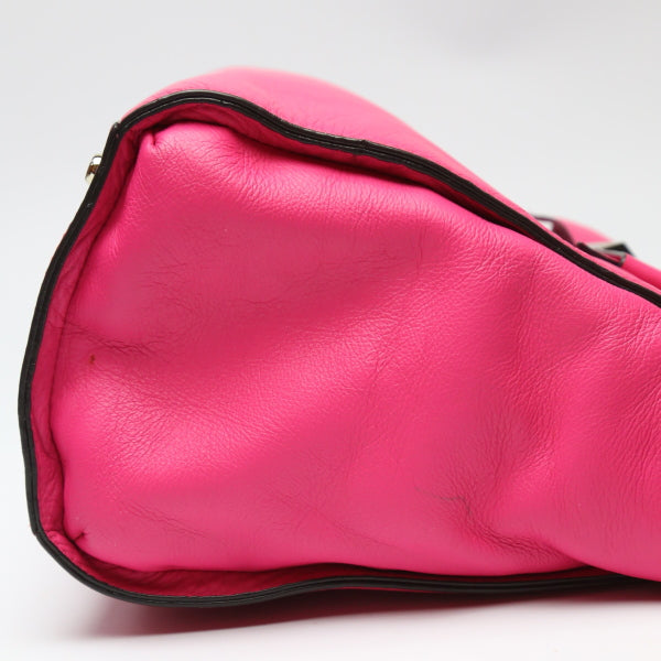 Kate Spade Handbag Calfskin, Leather pink Shoulder 2WAY Women Used Authentic