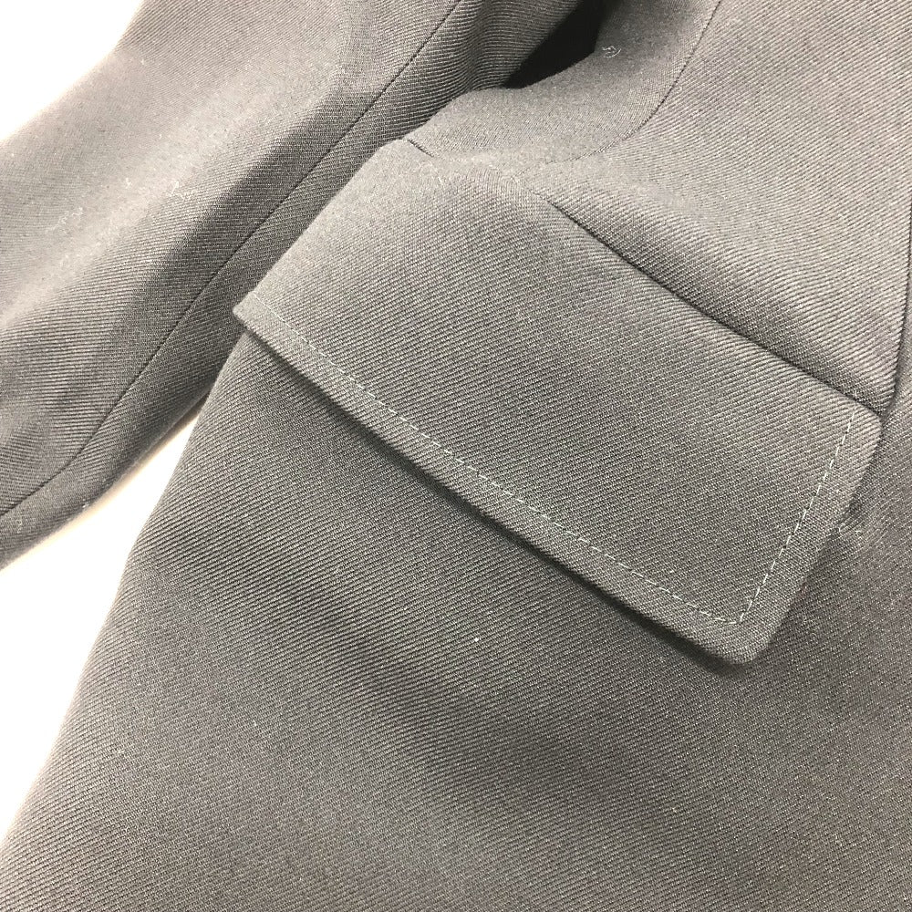 BALENCIAGA Jacket 571278 Cotton, Wool black single Black Basic Jacket Women 34 Used Authentic