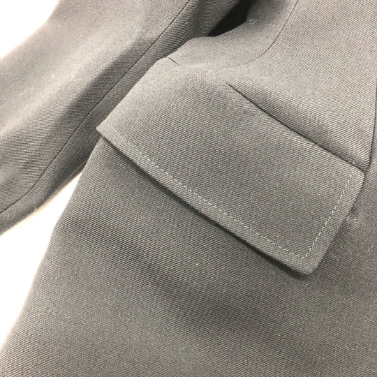 BALENCIAGA Jacket 571278 Cotton, Wool black single Black Basic Jacket Women 34 Used Authentic