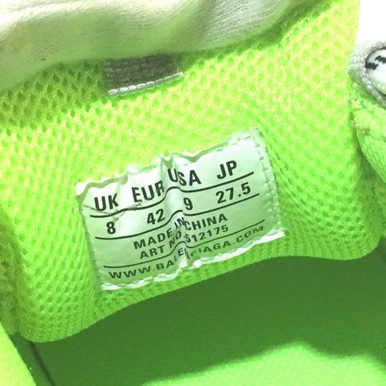BALENCIAGA sneakers canvas multicolor dad shoes Triple S Trainer 2018ss Triple S shoes used processing mens 42 Used Authentic