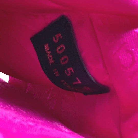 BALENCIAGA Sandals 500579 Satin , Satin pink shoes town sandals logo Women 35 Used Authentic