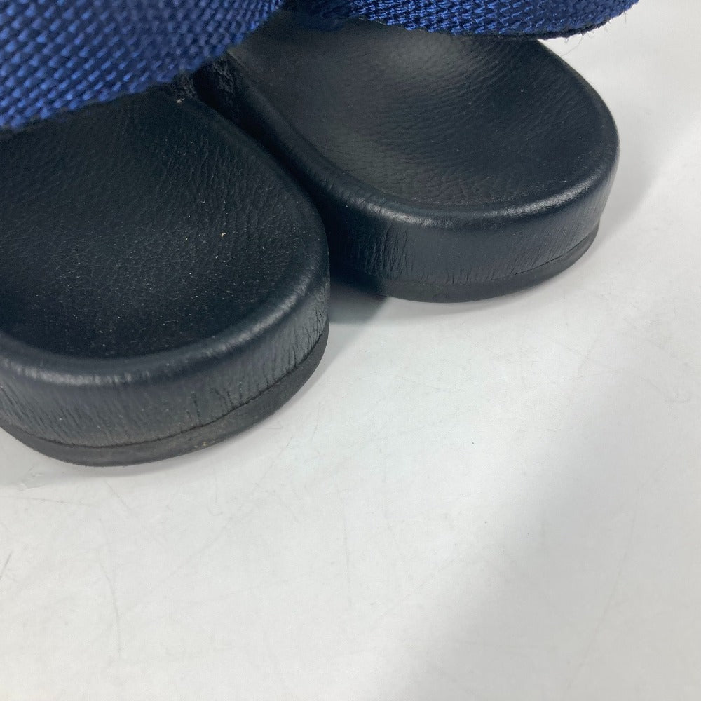 BALENCIAGA Sandals 506348 leather black Shoes shoes Velcro strap sandals mens 41 Used Authentic