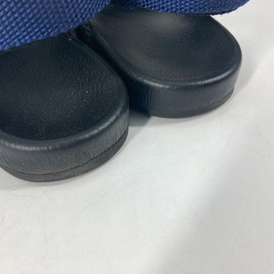 BALENCIAGA Sandals 506348 leather black Shoes shoes Velcro strap sandals mens 41 Used Authentic