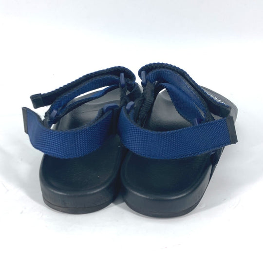 BALENCIAGA Sandals 506348 leather black Shoes shoes Velcro strap sandals mens 41 Used Authentic