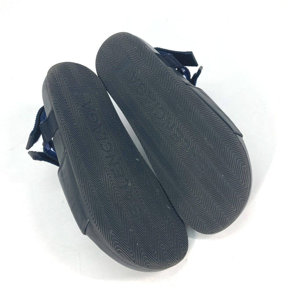 BALENCIAGA Sandals 506348 leather black Shoes shoes Velcro strap sandals mens 41 Used Authentic