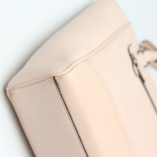 COACH Handbag leather pink Shoulder Bag Diagonal 2WAY Women Used Authentic